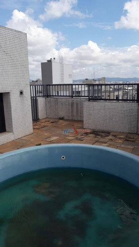 Imagem 14 de 29 de Cobertura Com 3 Dormitórios À Venda, 220 M² Por R$ 1.100.000,00 - Mooca - São Paulo/sp - Co0099