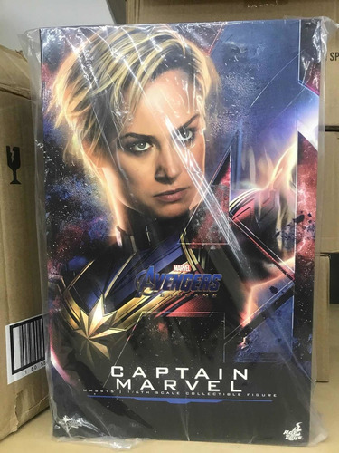 Captain Marvel 1/6 Endgame Avengers Marvel Hot Toys En Mano