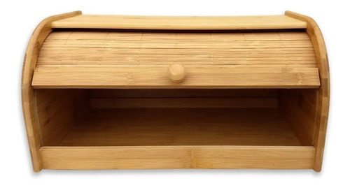 Imagem 5 de 9 de Porta Pão Bambu Organizador De Pães Torrada Bolo