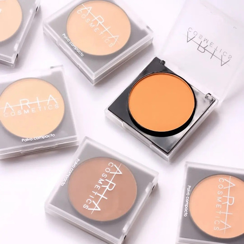 Polvo Aria Cosmetics Polvo Compacto Efecto Filtro