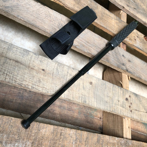 Imagen 2 de 10 de Baston Telescopico 53cm Para Defensa Personal