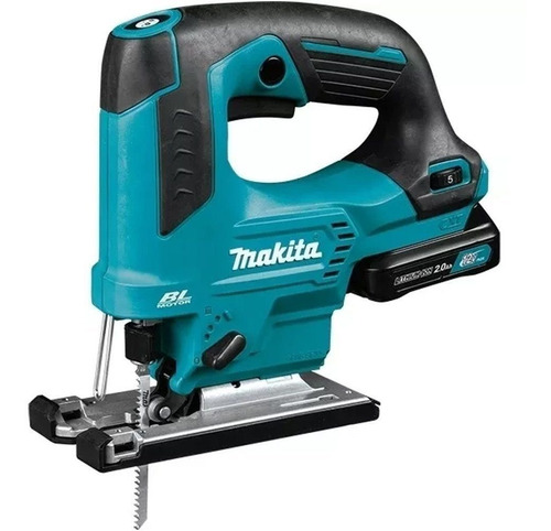 Imagem 2 de 5 de Serra Tico Tico A Bateria Jv103dsaj 12v Bivolt Maleta Makita