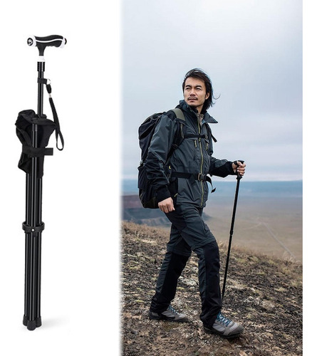 Caña Plegable Cueras Para Caminar Caminar Bastones Con