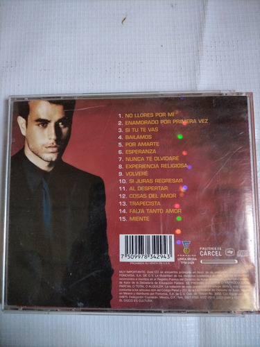 Enrique Iglesias Grandes Éxitos Disco Compacto Original (Usado)
