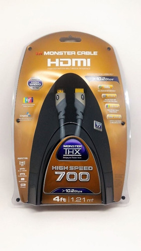 Cabo Hdmi Monster Cable Mc Thx 700 - 1,2m