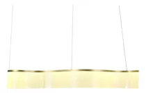 Comprar Lustre Pendente Skylight Sinuous 4028 Led Bivolt Dourado