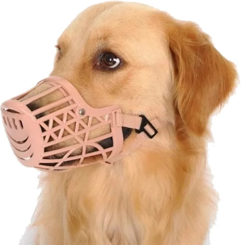 Bozal Plástico Canasta Para Mascotas 