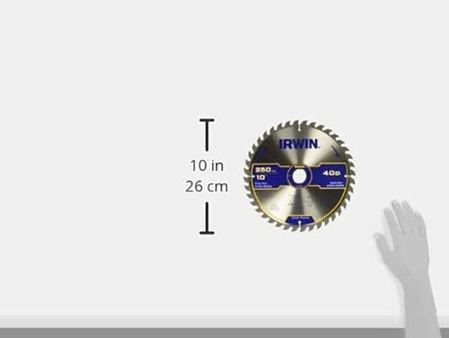 Imagen 2 de 2 de Irwin 15185 Sierra Circular 10 X 40d Disco