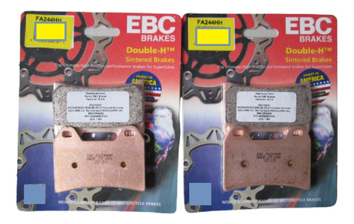 Balatas Ebc Ducati M 696 Monster 20th 2013 2015 Fa244 Hh