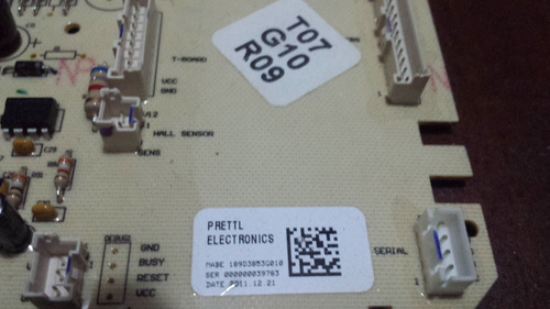 Imagen 3 de 4 de Tarjeta De Lavadora Mabe Ge Original T07g10r09