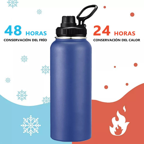 Termo Vaso Botella Acero Inoxidable Con Fría/caliente 32 Oz