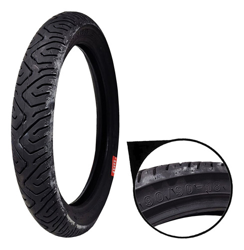 Pneu Tras Technic Sport S/camara 57p 90/90-18 Cbx 200 Strada