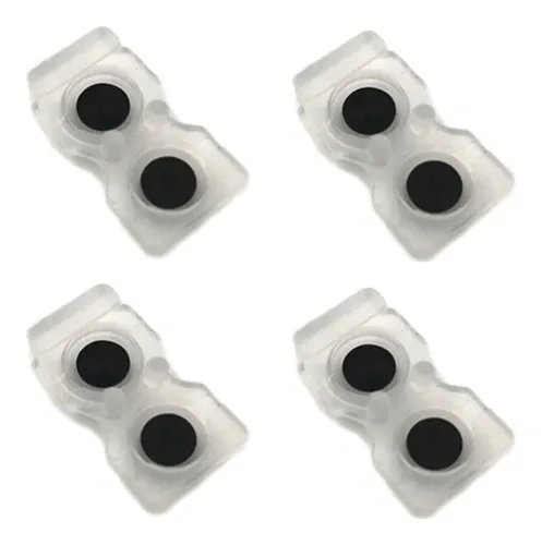 4 Und Goma/caucho Para Botones (r1-r2) (l1-l2) Control Ps4  