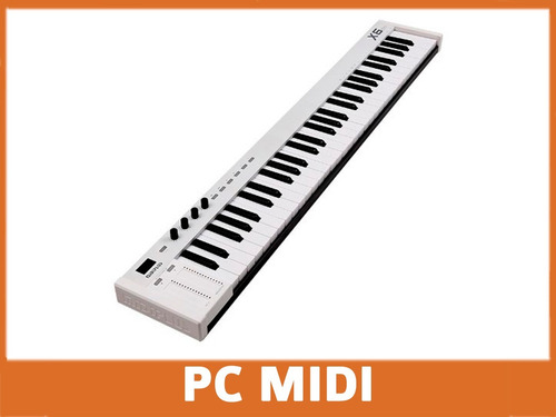 Imagen 4 de 10 de Midiplus X6 Mini Teclado Controlador Midi 61 Miniteclas