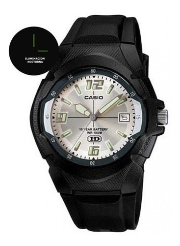 Reloj Casio Mw-600f Colores Surtidos/relojesymas Blanco 7a