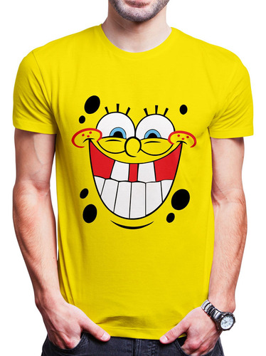 Polo Varon Bob Esponja Payaso (d0810 Boleto.store)