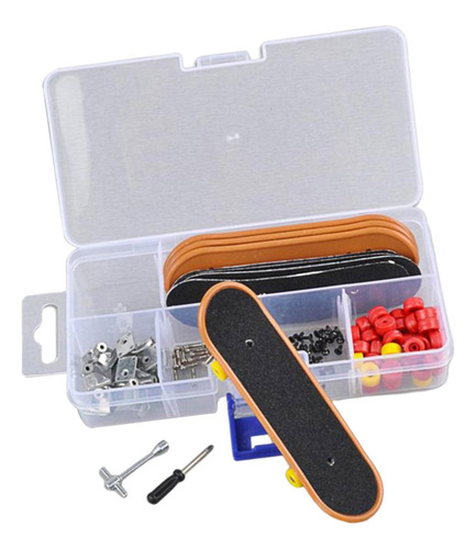 4 X 5 Unids / Set Mini Monopatín Juego De Mesa De Juguete