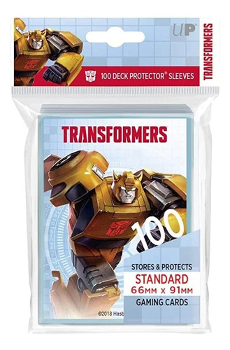 Protectores Cartas Transformers V3 Bumblebee X 100 