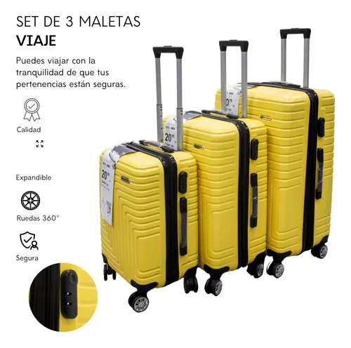 Set de maletas de viaje rígidas