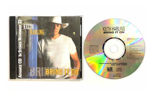 Keith Harling - Bring It On - Cd Original 1999 Giant Records