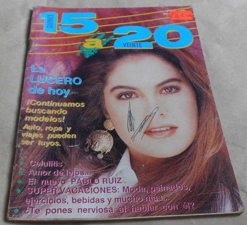 Revista 15 A 20 Lucero Pablo Ruiz Paulina Rubio