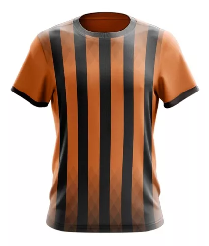 Camiseta Futbol Naranja MercadoLibre 📦