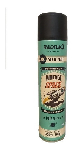 Imagem 2 de 4 de Silicone Spray Perfumado Pólo Man Vintage Radnaq 400 Ml