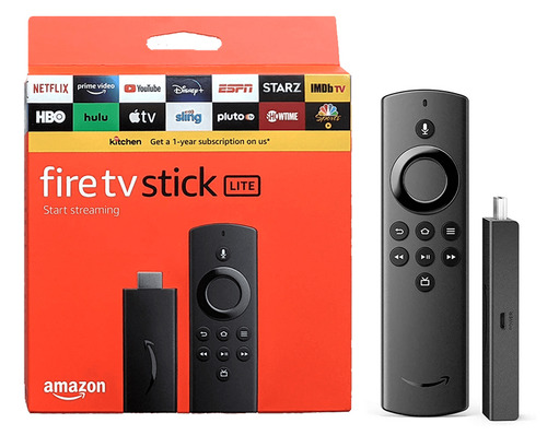 Amazon Fire TV Stick Lite Edición 2022 2.ª generación de voz Full HD 8GB negro