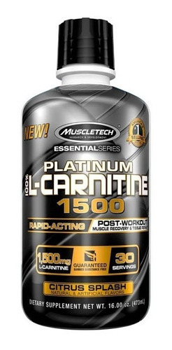 Muscletech L-carnitine 1500 Platinum ! 473 Ml ! Usa !!!