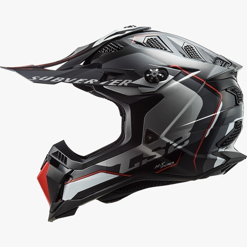 Casco Cross Ls2 Mx700  Arched-bmmotopartes