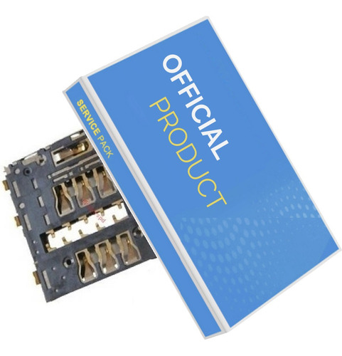Conector Entrada Chip Para Xperia Z2 D6502 D6503 D6543 0rign