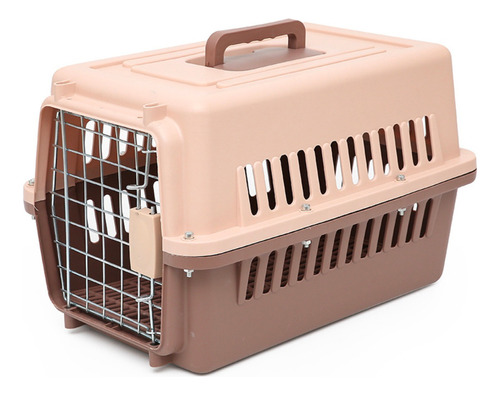 Caja Transporte Mascota Canil Gato 60x40x30cm