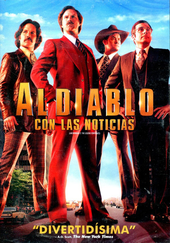 Al Diablo Con Las Noticias 2 ( Anchorman 2 ) 2013 Dvd 