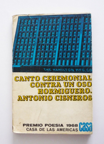 Antonio Cisneros - Canto Ceremonial Contra Un Oso Hormiguero