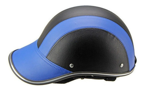 Gorra De Motocicleta Medio Casco Montando Sombrero De Béisbo