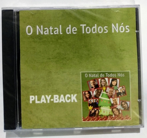 Cd O Natal De Todos Nós (playback) - Lacrado | MercadoLivre