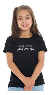 Camiseta T-shirt Babylook Feminina Criança/jovem Meninas