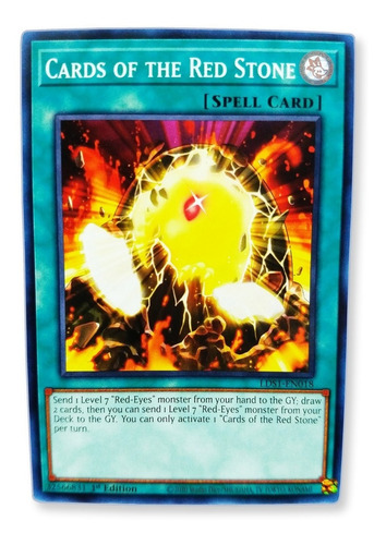 Yugi-oh! Cards Of The Red Stone Lds1-en018 Comun