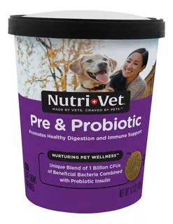 Probióticos Para Perros Masticables Con Prebióticos 120 Gum