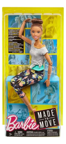 Barbie Fashionista Made To Move Muñeca Con 22articulaciones