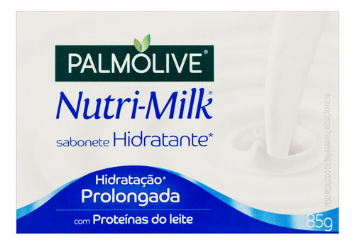 Sabão em barra Palmolive Hidratação Prolongada Nutri-Milk de 85 g