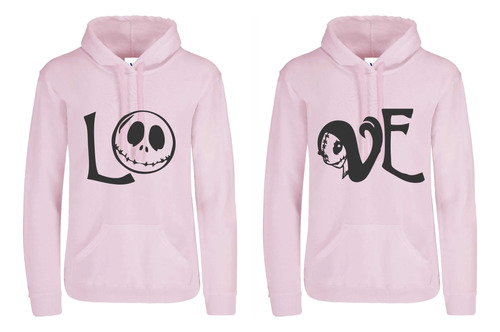 Sudaderas Parejas Novios Jack Skellington Sally Extraño 