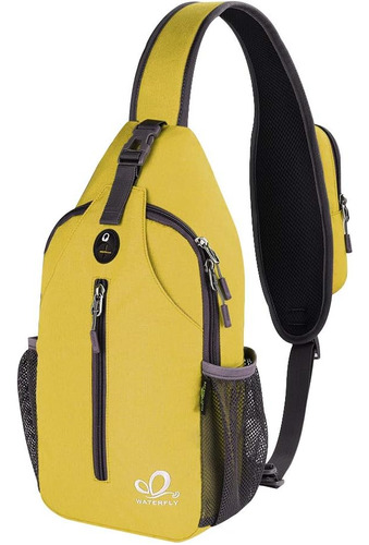 Riñonera Tipo Mochila Waterfly Ajustable Unisex - Lemon