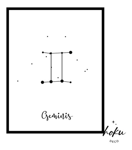 Cuadro 20x25 - Signos Del Zodíaco - Constelaciones - Aries