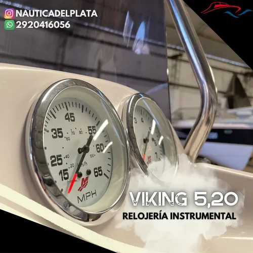 Semirrigido Gomón Viking 5,20 Con Motor Mercury 60 Elpt 4t
