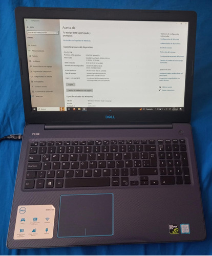 Laptop Dell G3 15 1tb/intel Core I5 8va/nvidia Gtx 1050/8gb