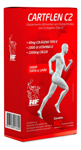 Imagem 2 de 9 de Black Friday Kit 6 Cartflen Colageno Tipo Uc2 Articulações
