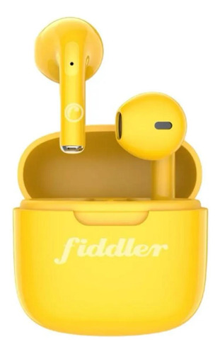 Audifono Fiddler Colors Amarillo Mini Pod Touch Inalambrico