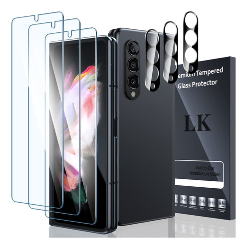 3 Protector Pantalla Frontal Lk Para Samsung Galaxy Z Fold