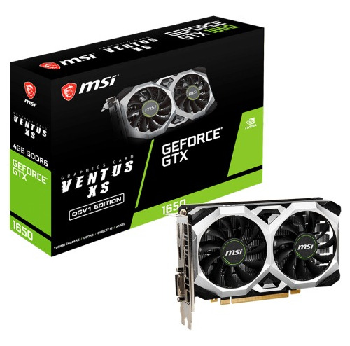 Tarjeta Grafica Video Msi Geforce Gtx 1650 Ventus Xs 4gb 